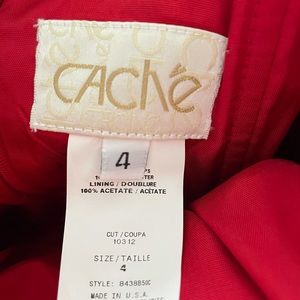 Elegant satin red strapless gown.